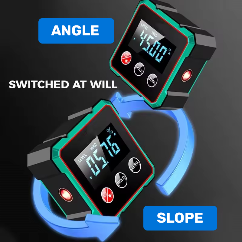 TheHiddenGoods™ 2 in 1 Laser Angle Meter with Magnetic Base