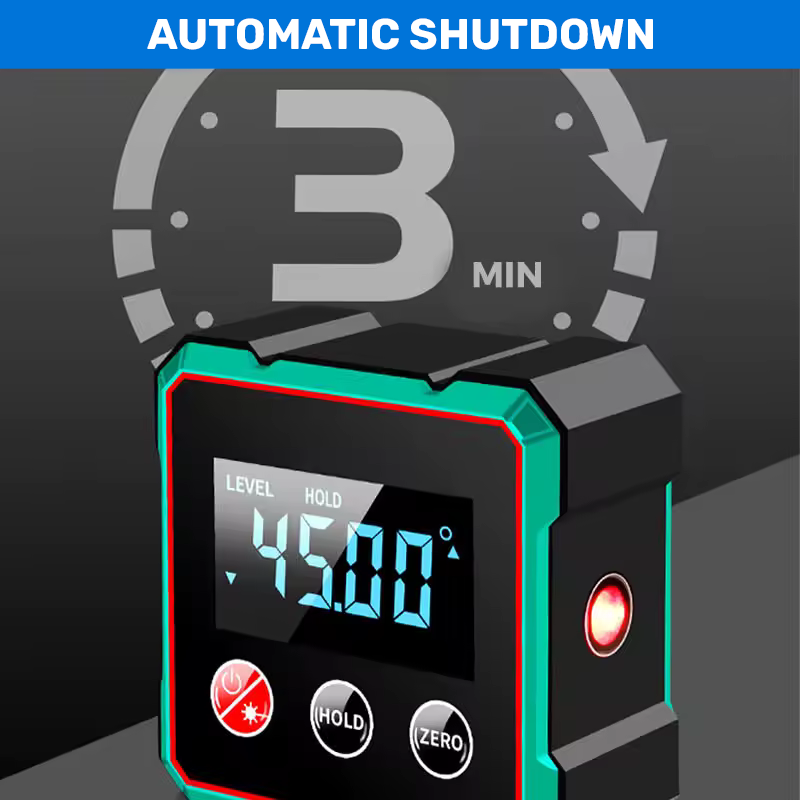 TheHiddenGoods™ 2 in 1 Laser Angle Meter with Magnetic Base
