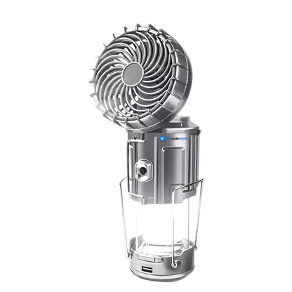 TheHiddenGoods™ Rechargeable LED Camping Lamp with Fan