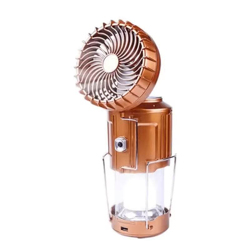 TheHiddenGoods™ Rechargeable LED Camping Lamp with Fan