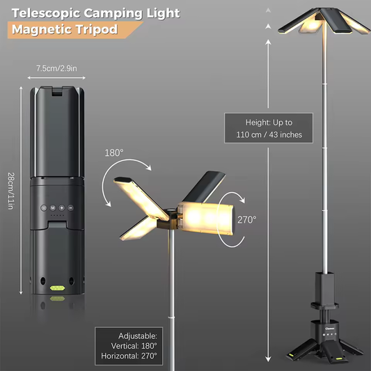 TheHiddenGoods™ 14000mAh Rechargeable Camping Lantern 6000LM