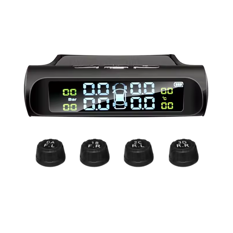 TheHiddenGoods™ Solar Car Tire Pressure Monitoring System