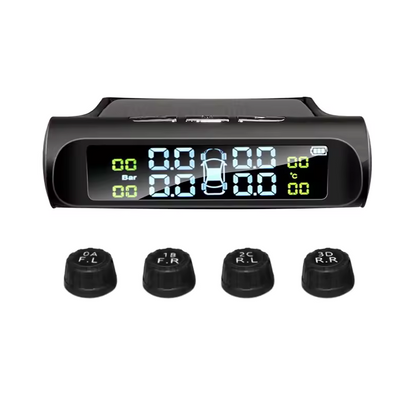 TheHiddenGoods™ Solar Car Tire Pressure Monitoring System