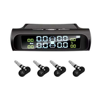 TheHiddenGoods™ Solar Car Tire Pressure Monitoring System