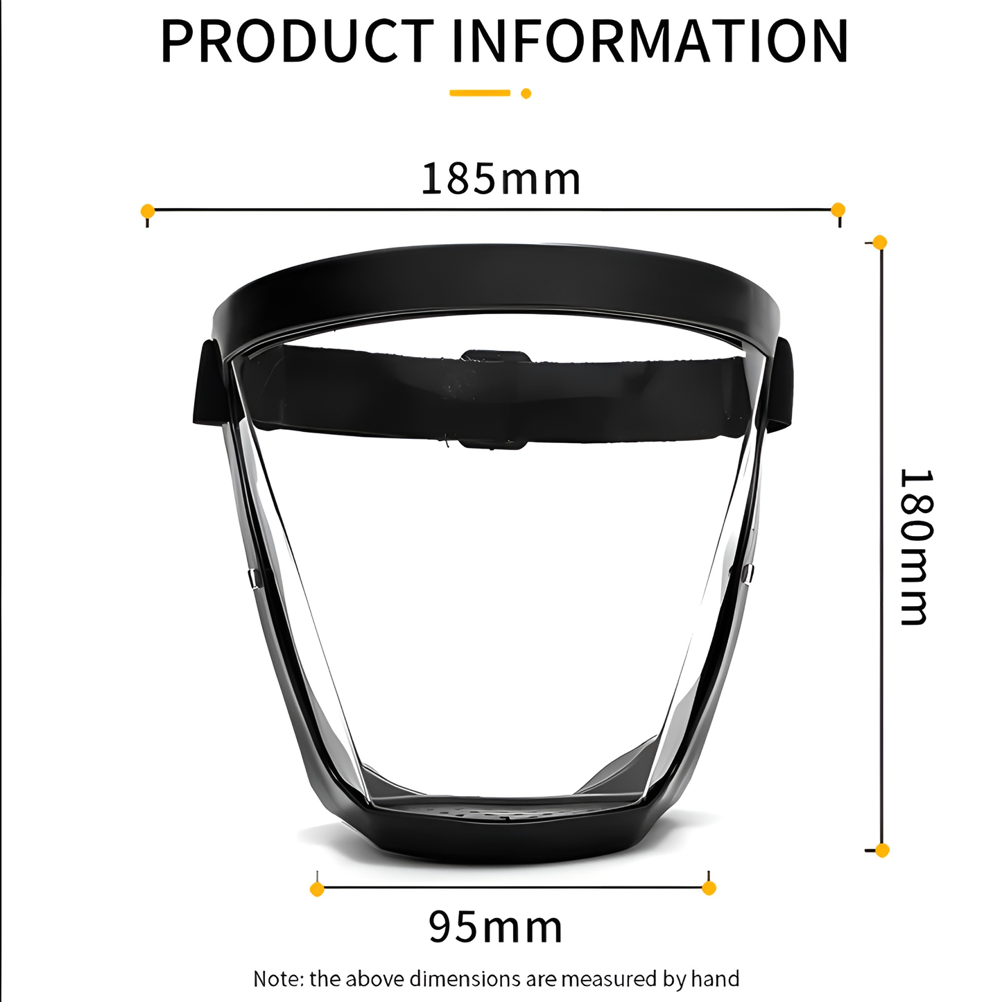 TheHiddenGoods™ Anti-Dust & Fog-Resistant Face Shield Mask