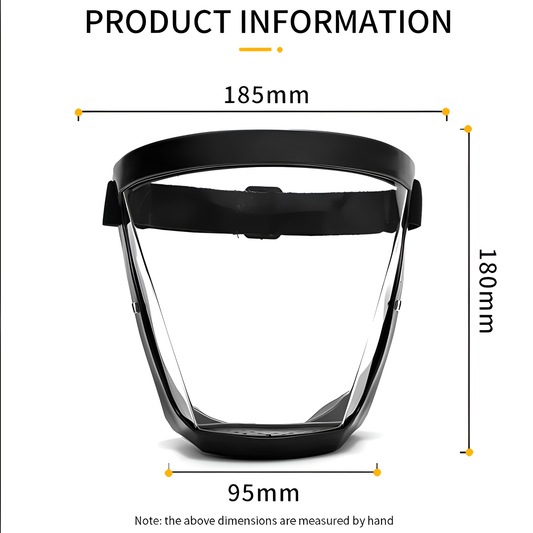TheHiddenGoods™ Anti-Dust & Fog-Resistant Face Shield Mask