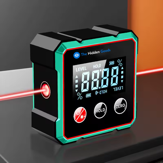 TheHiddenGoods™ 2 in 1 Laser Angle Meter with Magnetic Base