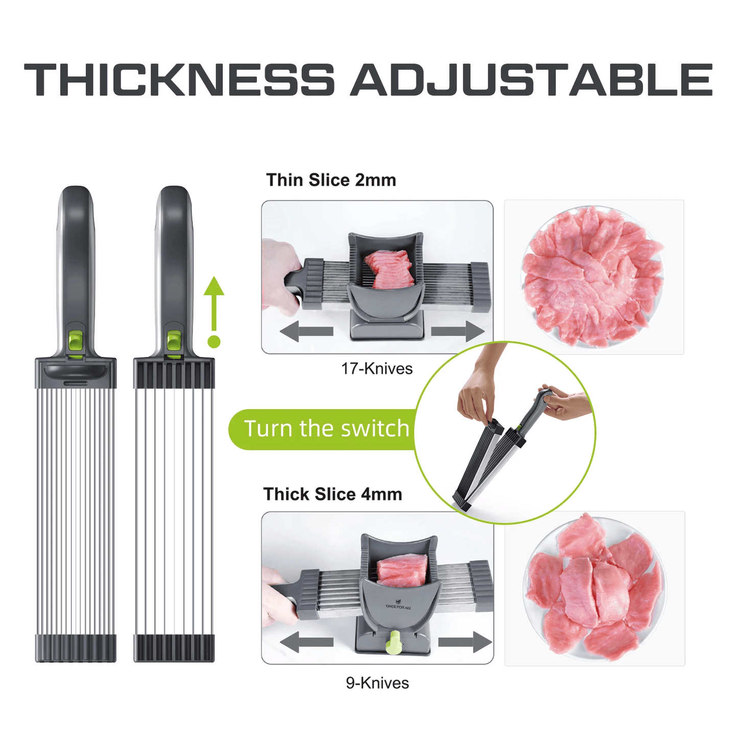 TheHiddenGoods™ Meat Slicer