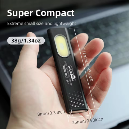 TheHiddenGoods™ Compact Multi-Mode Pocket LED Flashlight